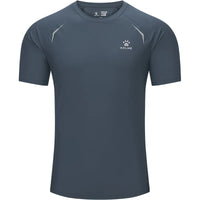 Kelme Men's Sports Tops Quick-drying Fitness Clothes Outdoor Running Breathable Short-sleeved Basketball T-shirt