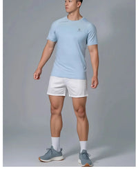 Kelme Men's Sports T-shirt Ice Silk Football Quick-drying Short-sleeved Fitness Outdoor Running Training Breathable Top