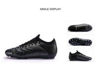 KELME Soccer MG Shoes Calf-Skin Cleats Match Artificial Grass Slip-Resistant  Cushioning Training Football Shoes ZX80121058