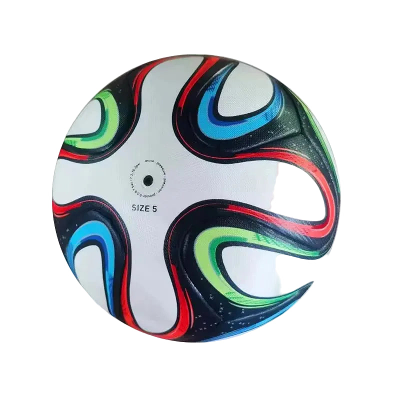 Brazuca-Style Match & Training Soccer Ball (Size 5 only) Authentic PU Quality Leather