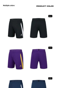 Kelme Men's Football Training Shorts Outdoor Running Breathable Shorts Fitness Sports Quick-drying Pants Daily Leisure