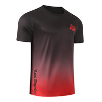 1/3 Piece Men's Four Season Printed Short Sleeved Sports Fitness Quick Drying Comfortable Plus Size Youth Casual Basic Top