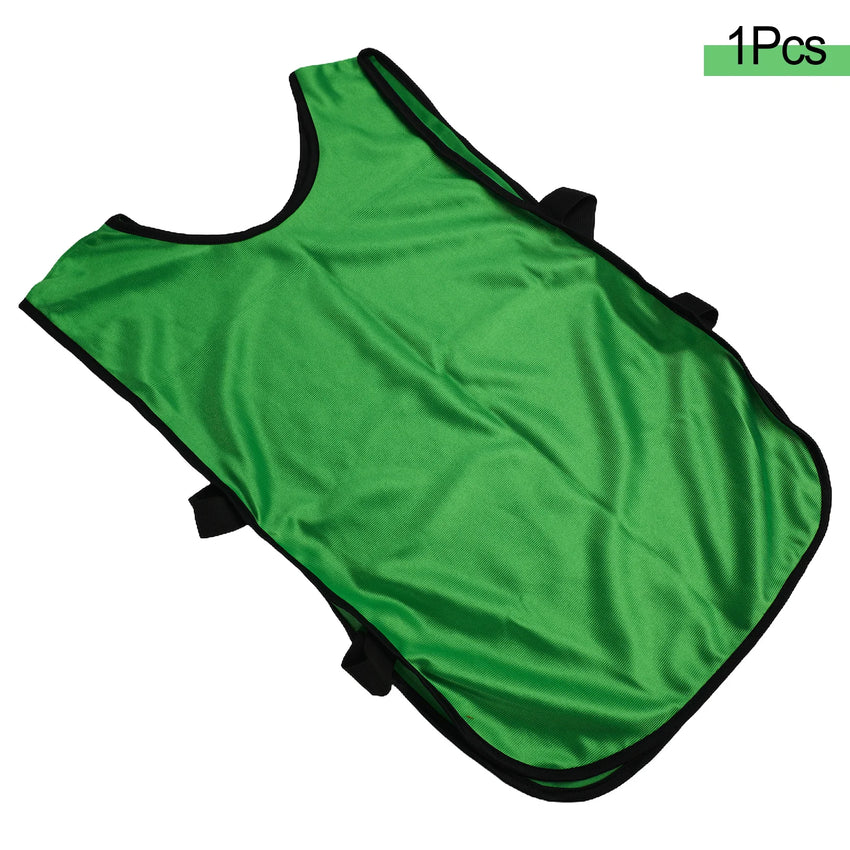 1x Loose Fitment and Lightweight Child Sports Training BIBS Vests for Basketball Cricket Soccer Football Rugby Mesh