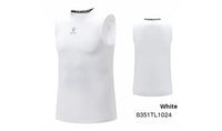 Kelme Sleeveless Fitness T-shirt For Men's Summer High Elastic Breathable Tight Clothing Training Sports Tank Top Running Vest