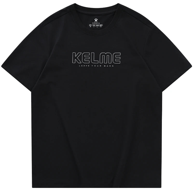 Kelme Men's Sports T-shirt Outdoor Running Quick-drying Top Daily Fitness Breathable Basketball Short Sleeve