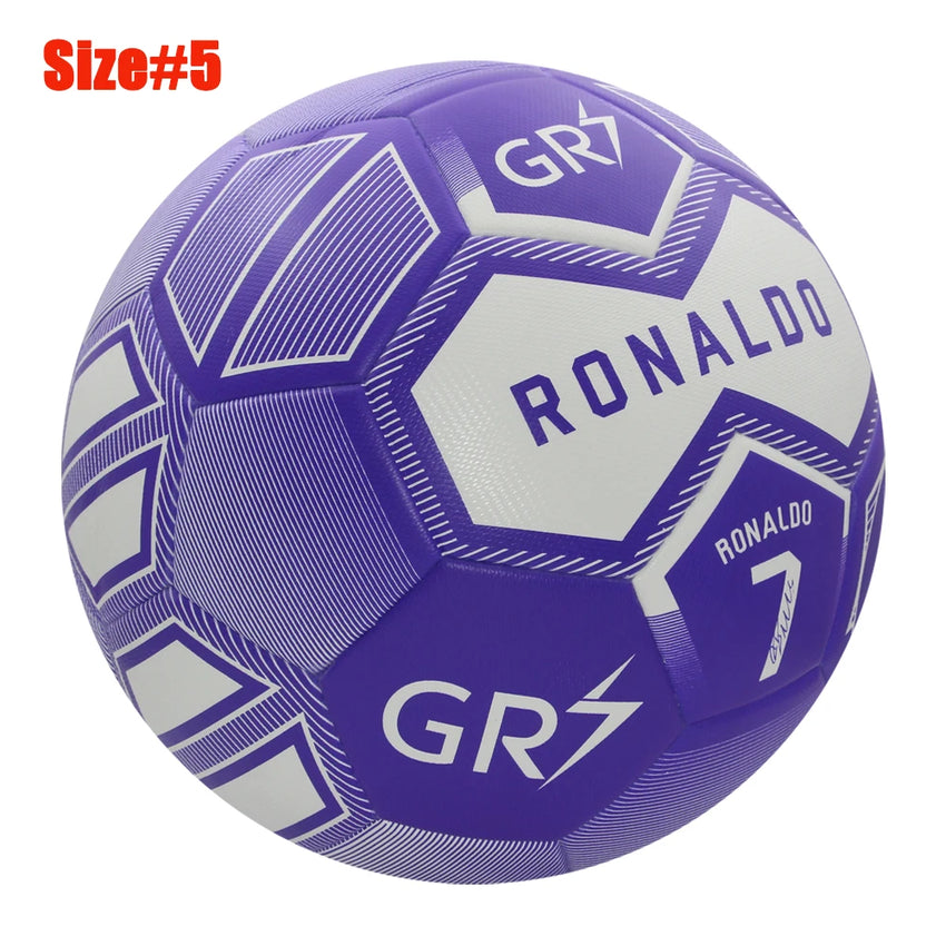 New Soccer Ball Official Size 5 PU Material High Quality Grass Outdoor Team Match Game Football Training Seamless futbol topu