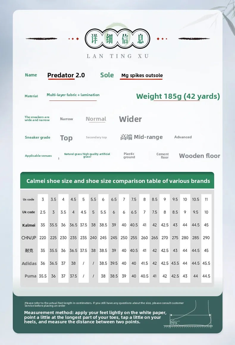 KELME Adult Professional Match Soccer Shoes MG Short Nails Top Grade Football Shoes Indoor Anti Slip Training Football Boots