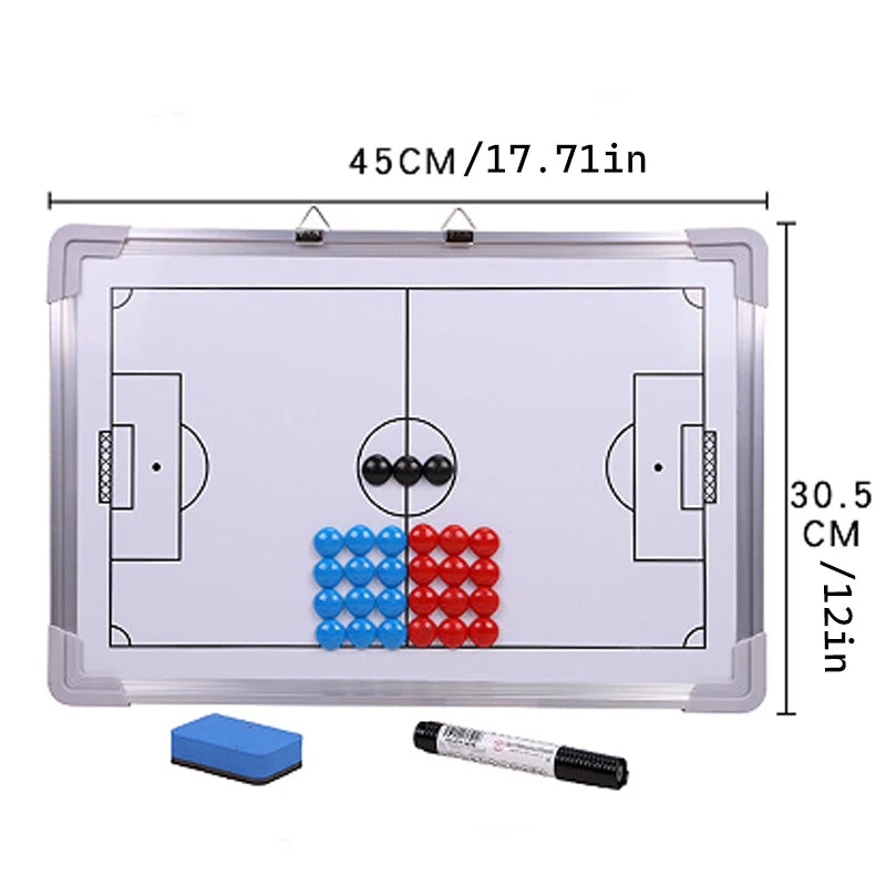 Tactical Magnetic Plate For Soccer Strategy Coach Football Board Wall-mounted Competition Training Sand Table Teaching Board