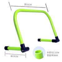 Little Football Training Hurdles Adjustable Foldable Height and Field Agility Speed Ladder Sports Exercise