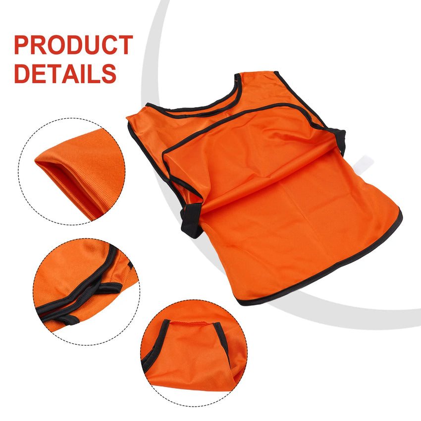 1x Loose Fitment and Lightweight Child Sports Training BIBS Vests for Basketball Cricket Soccer Football Rugby Mesh