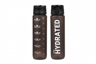 1pc 1000ml large capacity transparent plastic water bottle