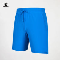 Kelme Shorts Men's Breathable Lightweight Elastic Sports Pants Outdoor Running Fitness Football Basketball Pants