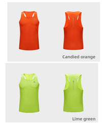 KELME Men's Marathon Vest Professional Racing Top Training Fitness Track And Field Running Speed Dry Vest