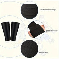 Football Shin Guard Compression Sleeves w/ Pocket