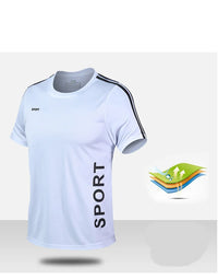 Men Running 2024 Summer Latest Sportswear Polyester Printed T-shirt + Shorts Quick Dry Sport Suit 2-piece Outfits Jogger Set