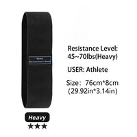 New Fabric Resistance Hip Booty Bands Glute Thigh Elastic Workout Squat Circle Stretch Fitness Strips Loops Yoga Gym Equipment