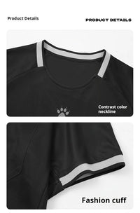 Kelme Football Referee Suit New Breathable Short-sleeved Personalized Custom Referee Jersey Outdoor Sports Suit