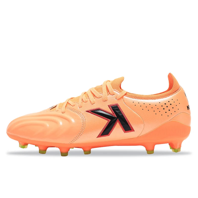 Kelme Professional Match Football Shoes Kangaroo Leather Fg Anti Slip Football Boots Ag Daily Training Indoor Football Shoes