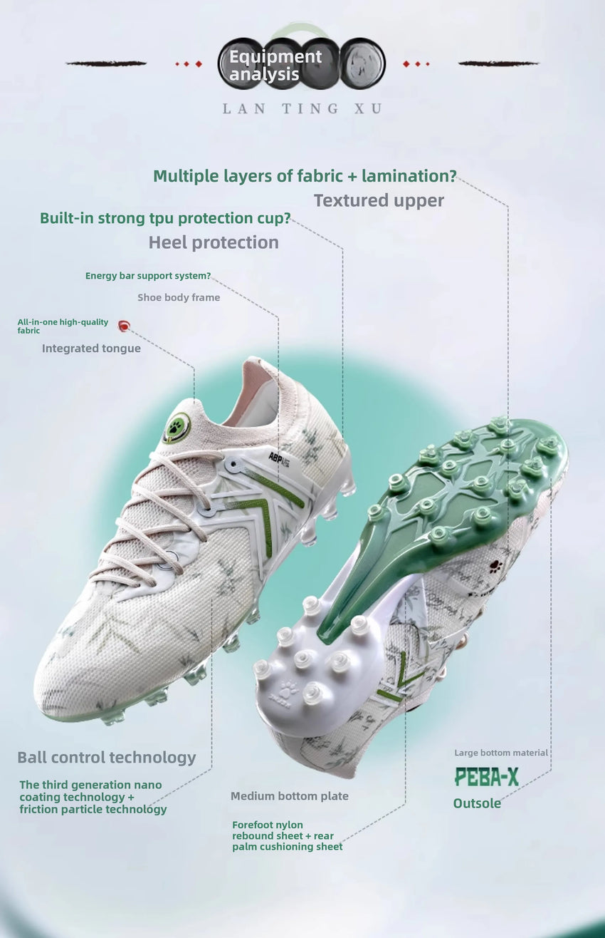 Kelme Mg Top Football Shoes Men's Short Nails Natural Artificial Grass Professional Competition Training Football Shoes