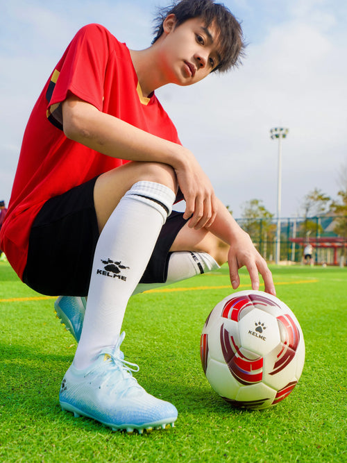 KELME MG Short-Stud Soccer Cleats Firm Ground Football  Shoes for Men Adults Youth Kids Training Competition