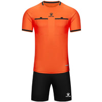 Kelme Football Referee Suit New Breathable Short-sleeved Personalized Custom Referee Jersey Outdoor Sports Suit