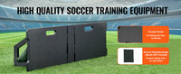 SucceBuy Soccer Rebounder Board 45"X13" Portable Soccer Wall with 2 Angles Rebound for Kids and Adults Passing&Shooting Practice